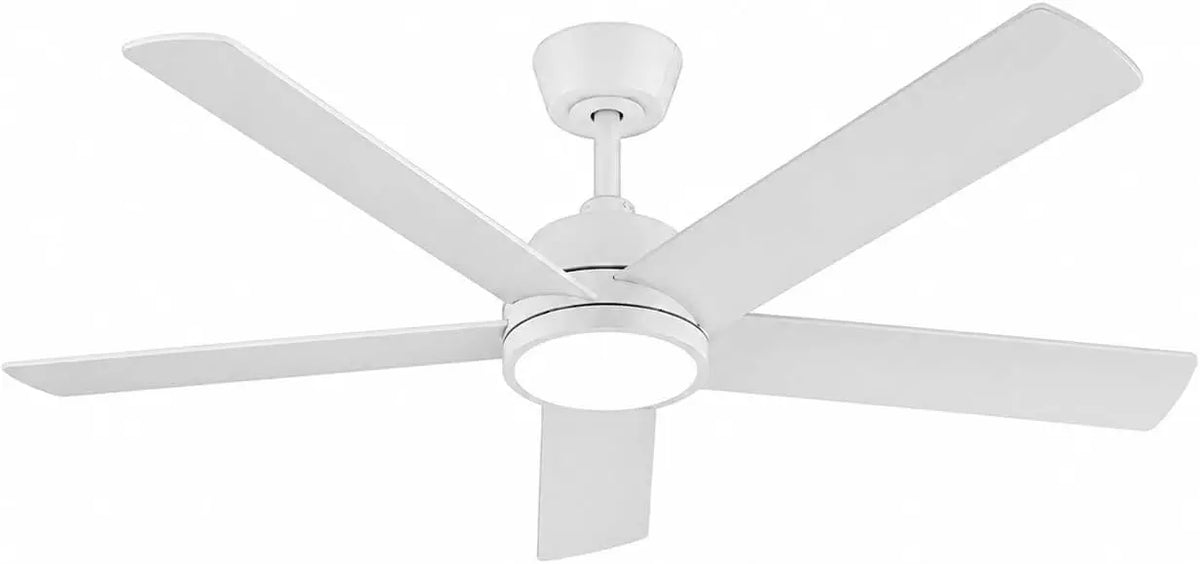 Ventilatore da soffitto ON FREDO - colore Bianco - con telecomando, a LED, silenzioso