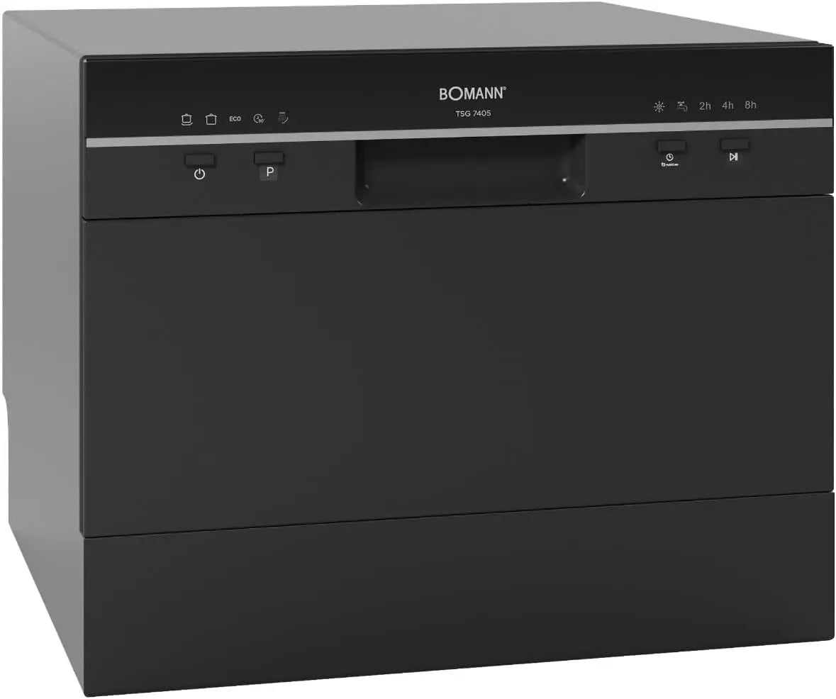 Lavastoviglie Bomann - colore Nero - a LED, automatico - 240 V, 47 dB, 20 kg