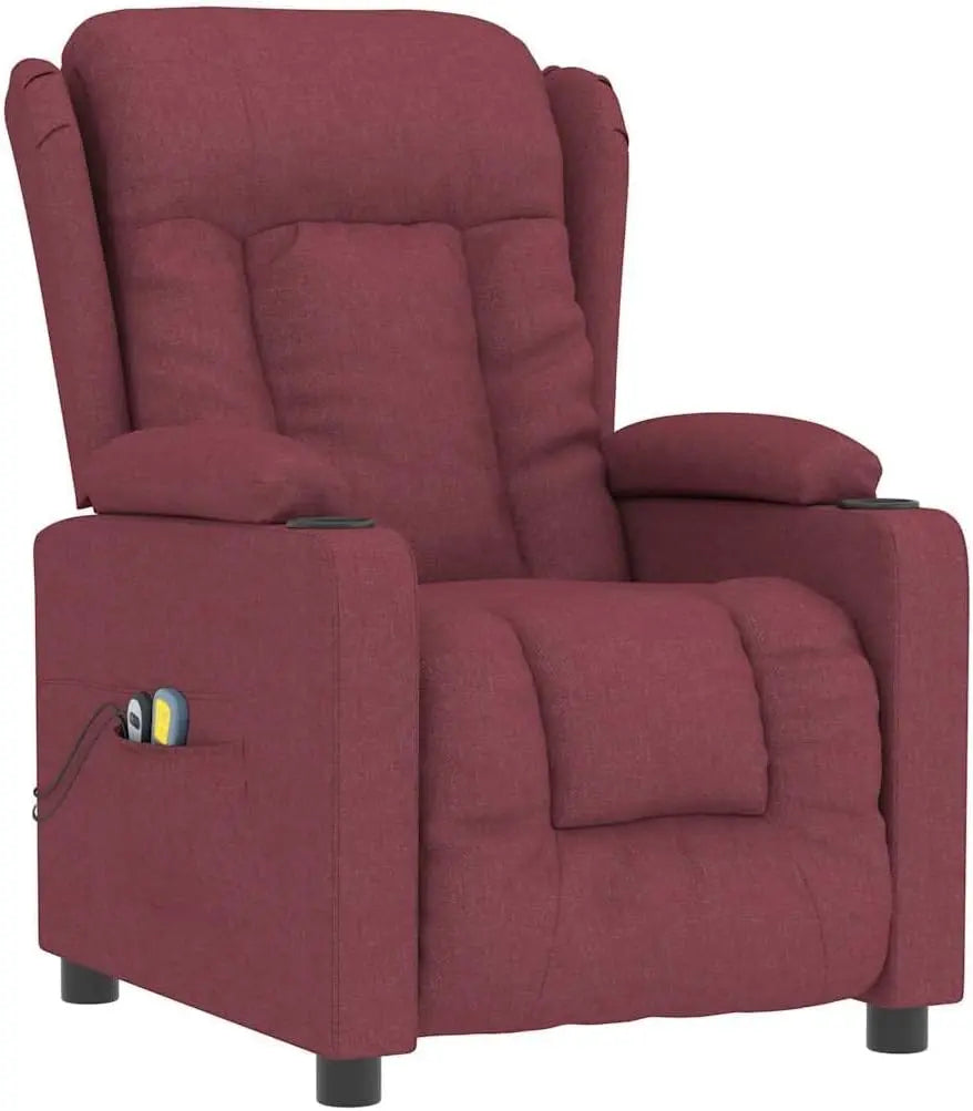Poltrona vidaXL - colore Rosso