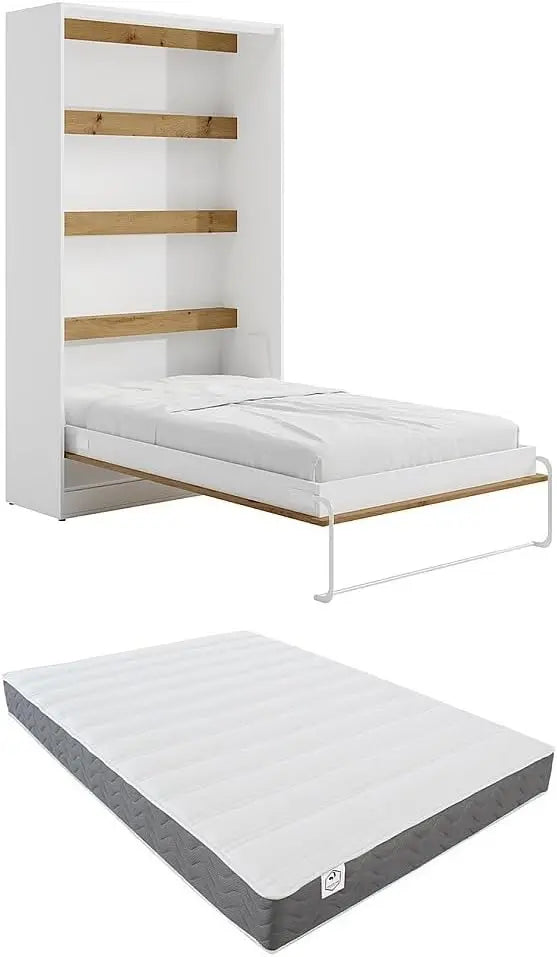 Letto Vente-unique - colore Bianco - a LED - 200 cm