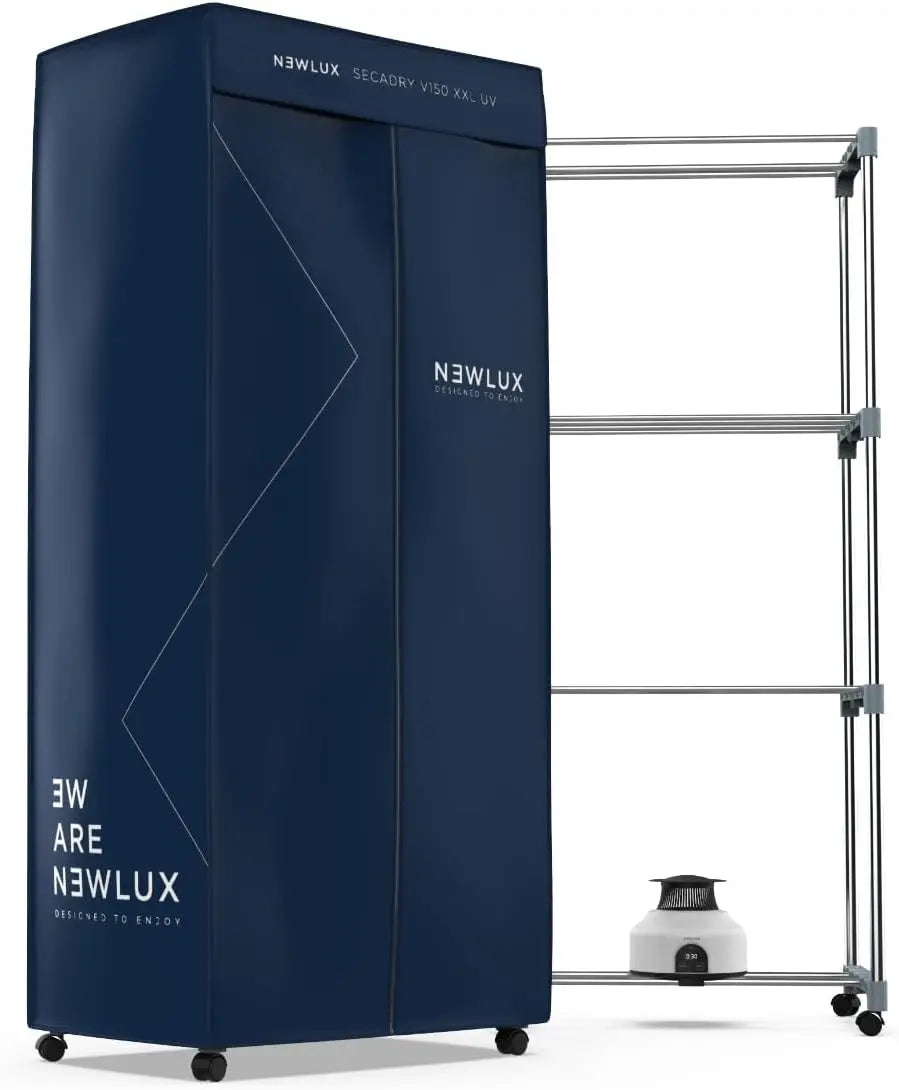 Asciugatrice Newlux - colore Blu - portatile - 1200W, 15Kg