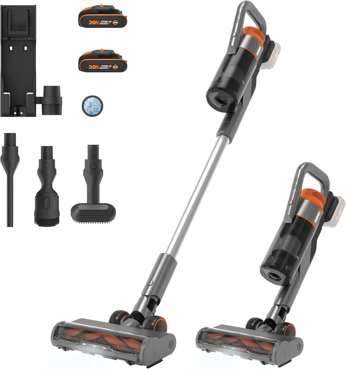 Aspirapolvere WORX - senza fili - 20V