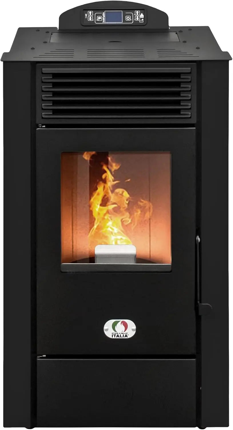Riscaldatore elettrico STUFE - colore Nero - con Wi-Fi - 10 KW