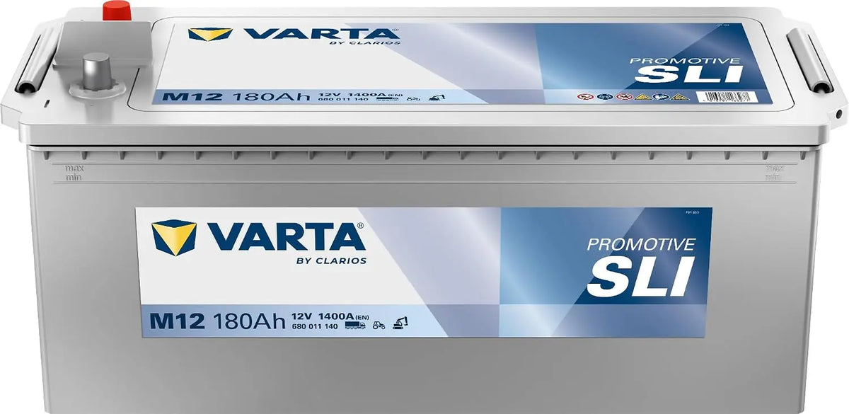 Batteria ricaricabile Varta - colore Nero - 12V, 180Ah