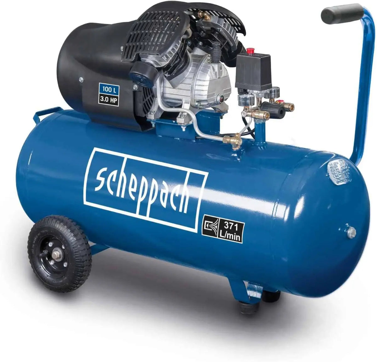 Compressore d'aria Scheppach - 100 l, 8 bar