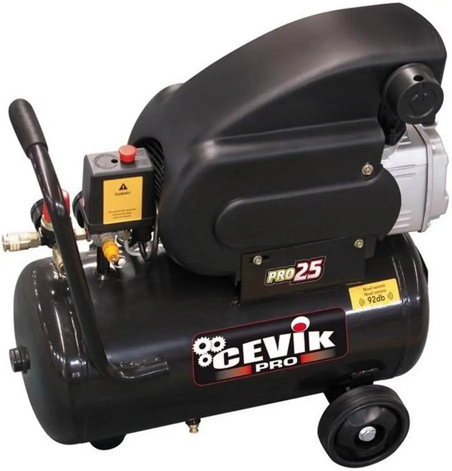 Compressore d'aria CEVIK PRO - 24 L, 195 l, 92 dB