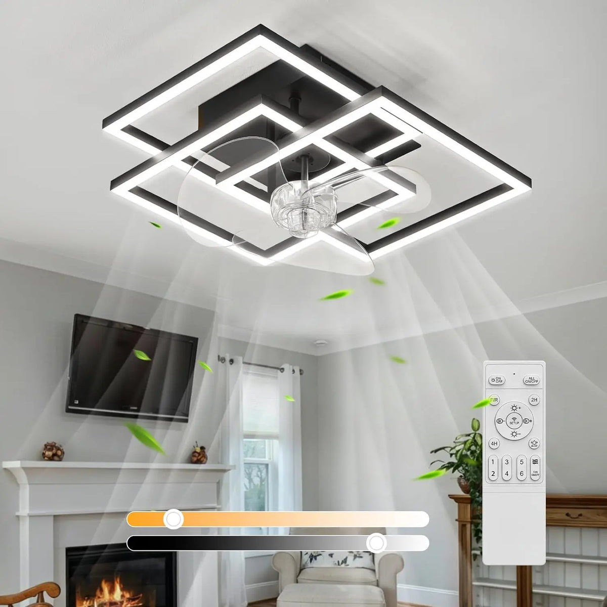 Ventilatore da soffitto Homefire - silenzioso