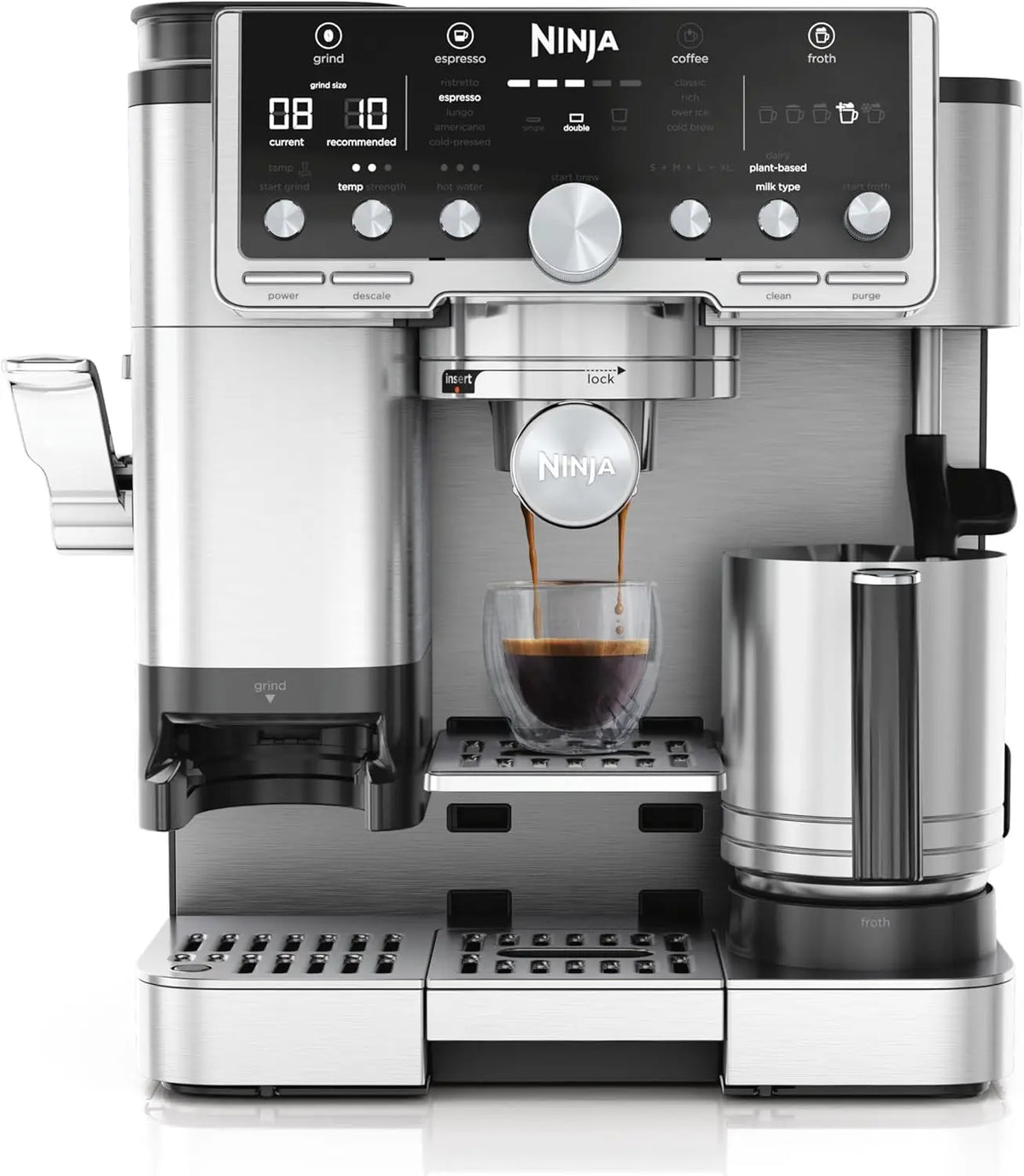 Macchina da caffè Ninja - colore Argento - multifunzione