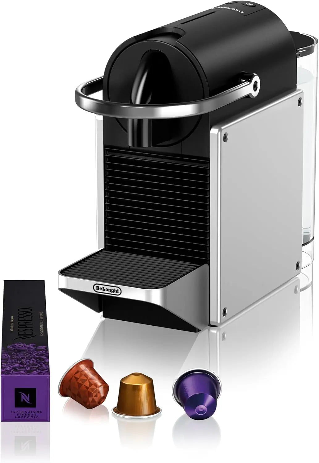 Macchina da caffè Nespresso - colore Argento - 1260W, 19 Bar