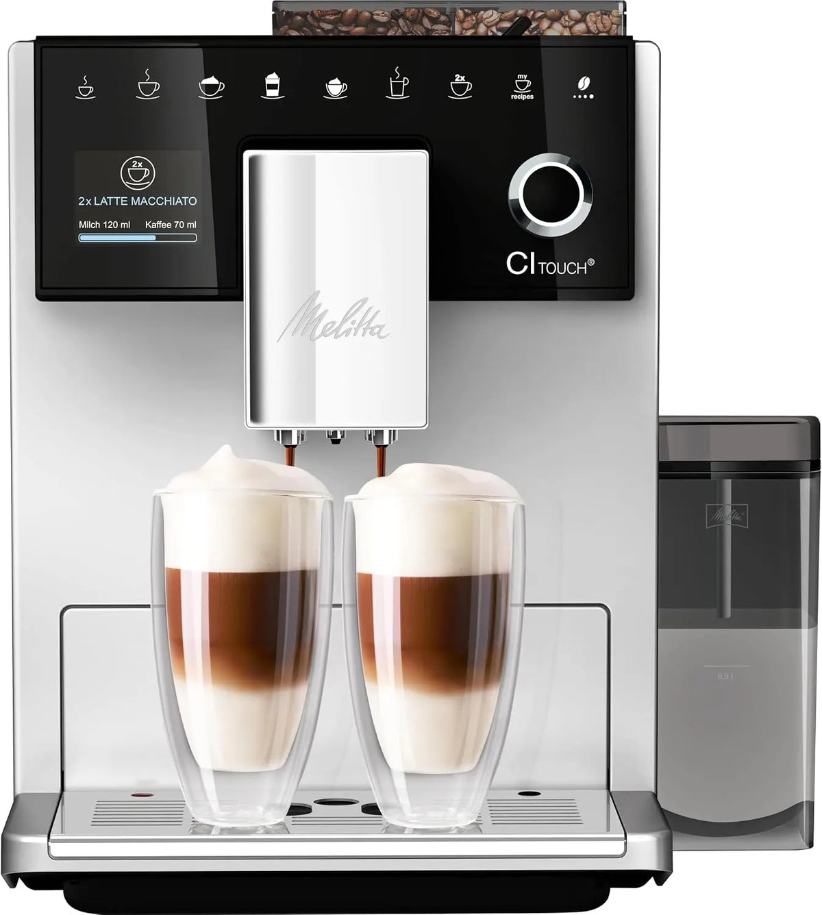 Macchina da caffè Melitta CI - colore Argento