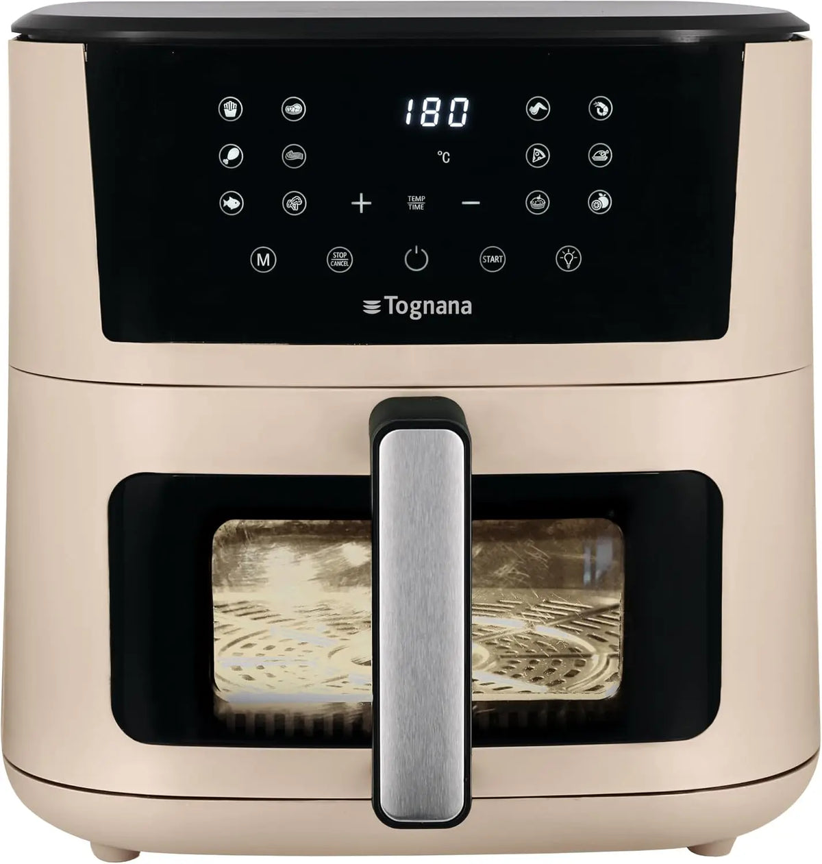 Friggitrice ad aria Tognana - colore Beige - con timer, con display digitale - 2300W, 10L