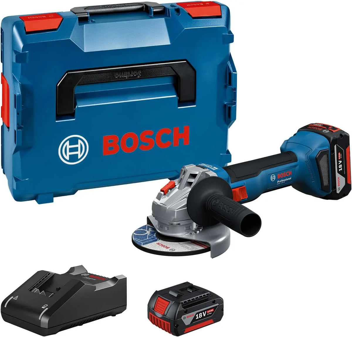 Batteria ricaricabile Bosch - 18V, 4.0Ah, 125 mm