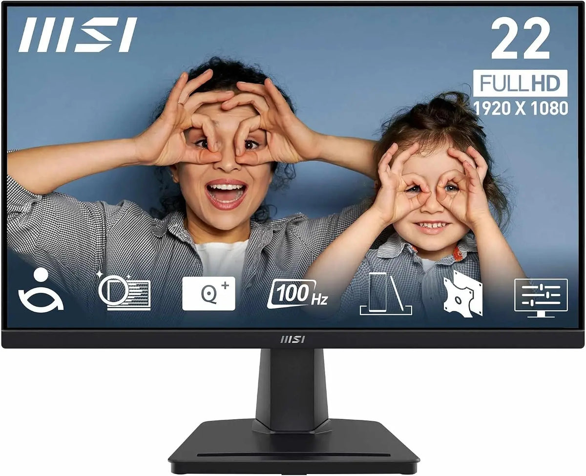 Monitor msi PRO MP225V - con display digitale