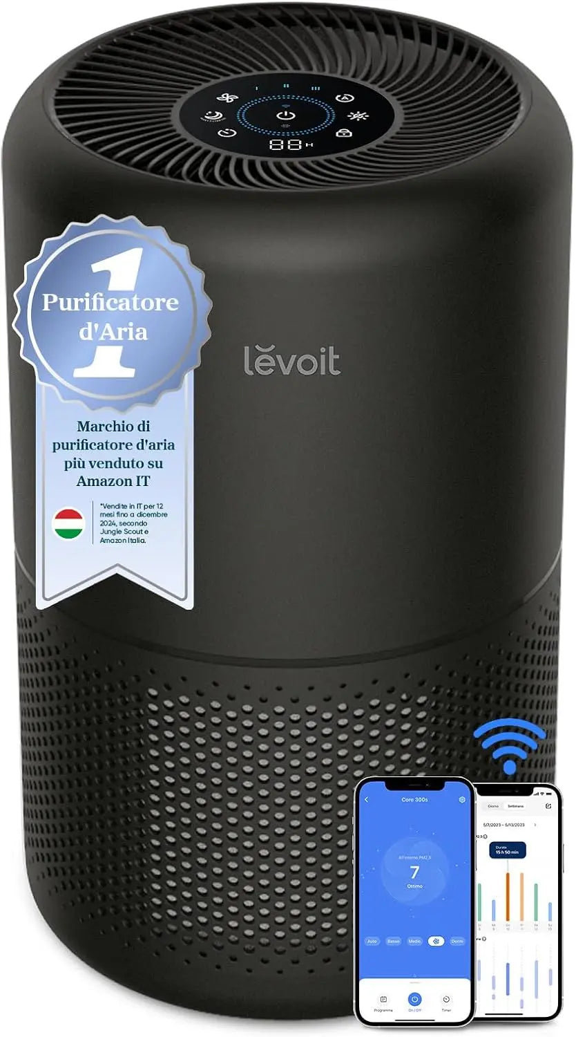Prodotto per casa e tempo libero Levoit - colore Nero - con controllo intelligente