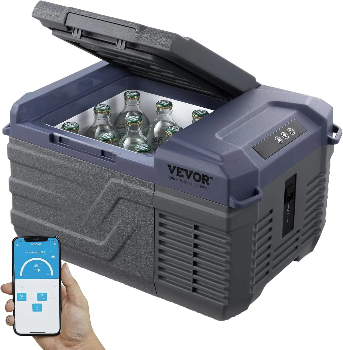 Frigorifero VEVOR - portatile, regolabile - 24 V, 240 V, 9 L