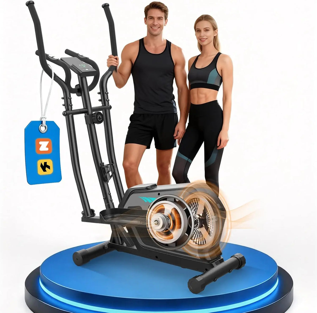 Cyclette Neezee - con display digitale - 130KG
