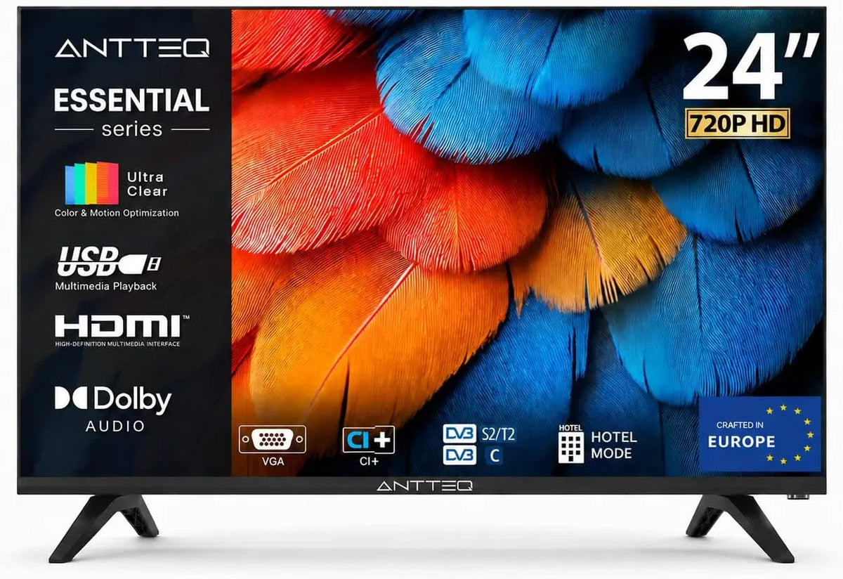 Televisore Antteq AE24H5-Q1 HD - a LED - 24 Pollici