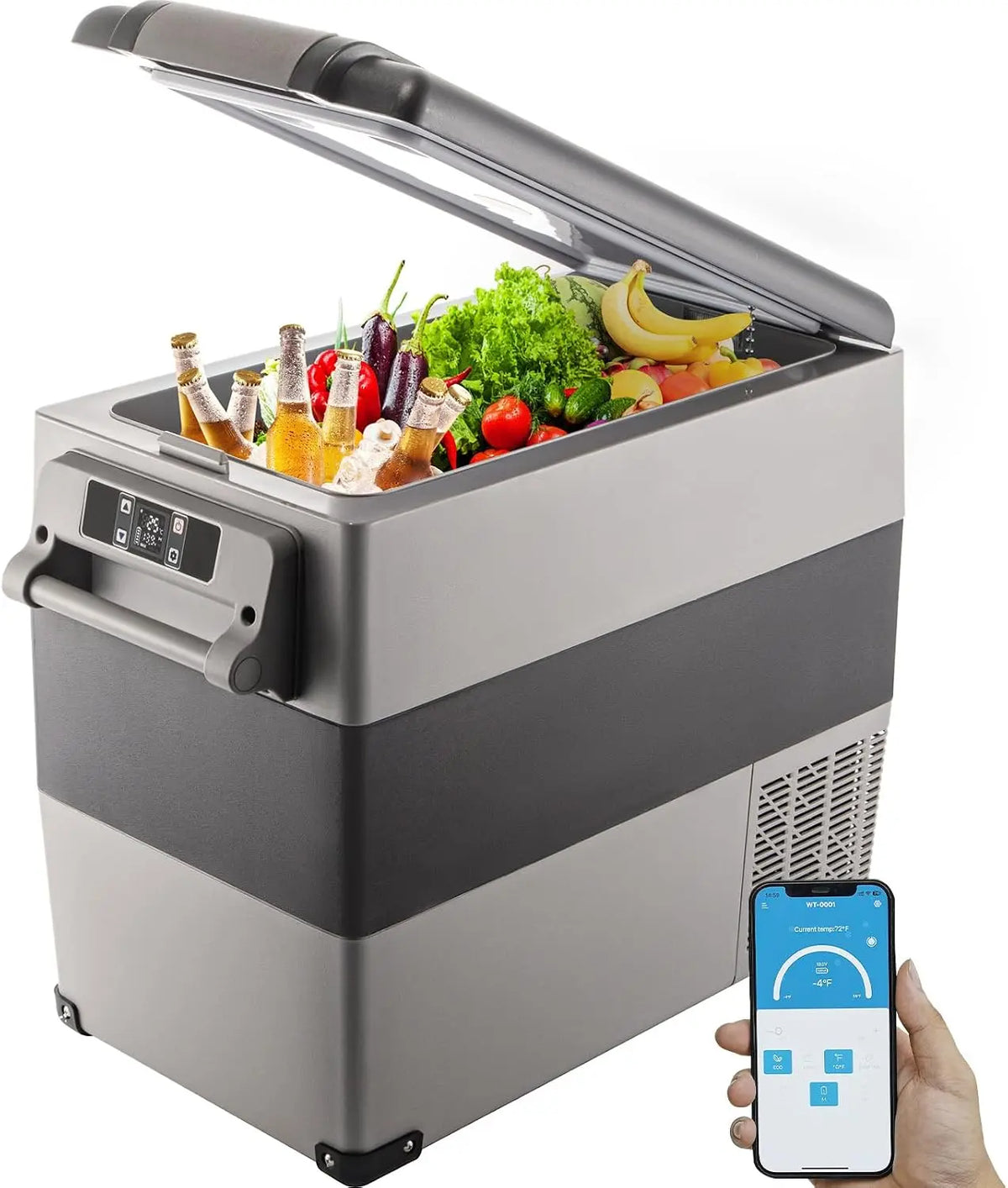 Frigorifero VEVOR - con display digitale, portatile, con controllo intelligente - 55L
