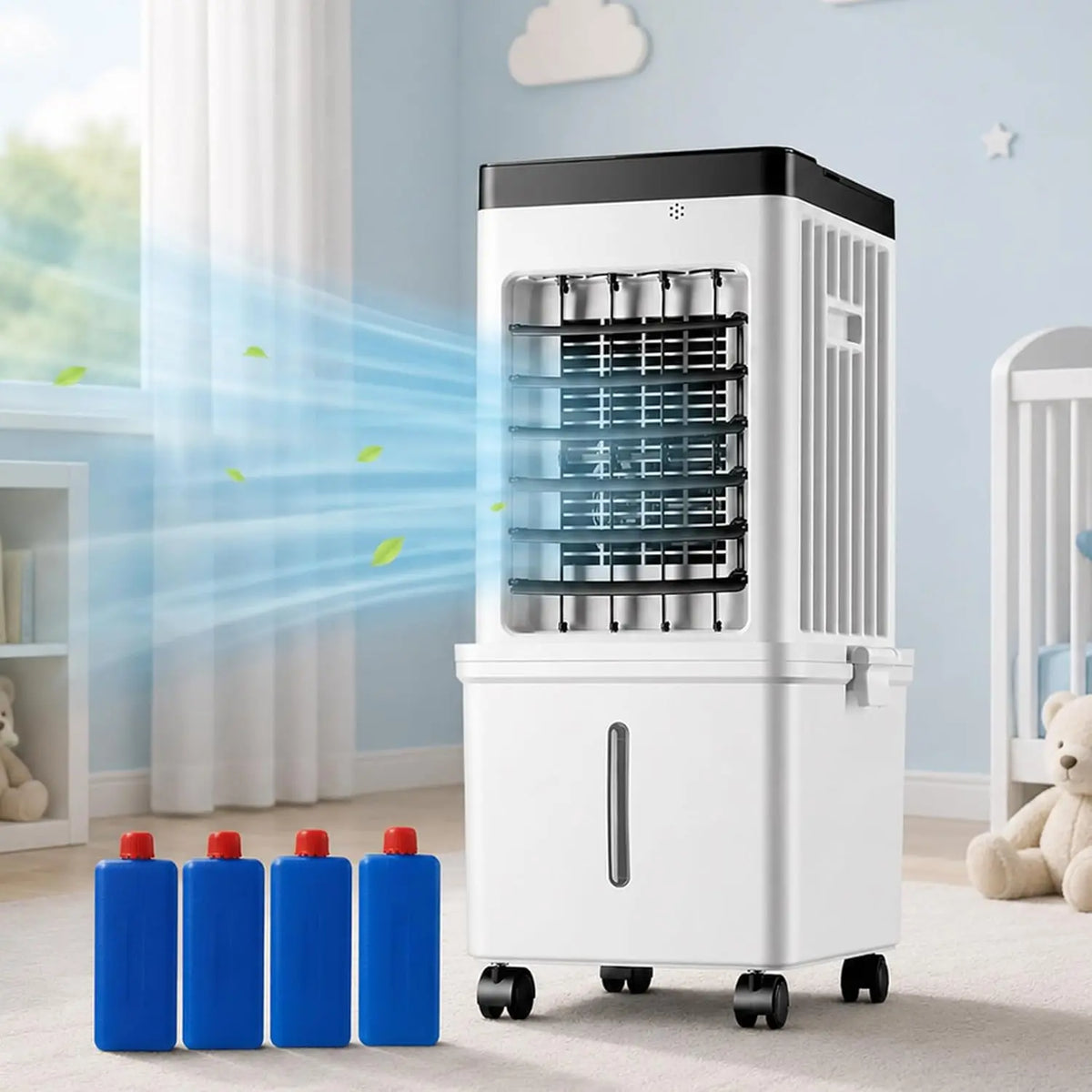 Climatizzatore portatile Raffrescatore - con telecomando, portatile, multifunzione - 15L