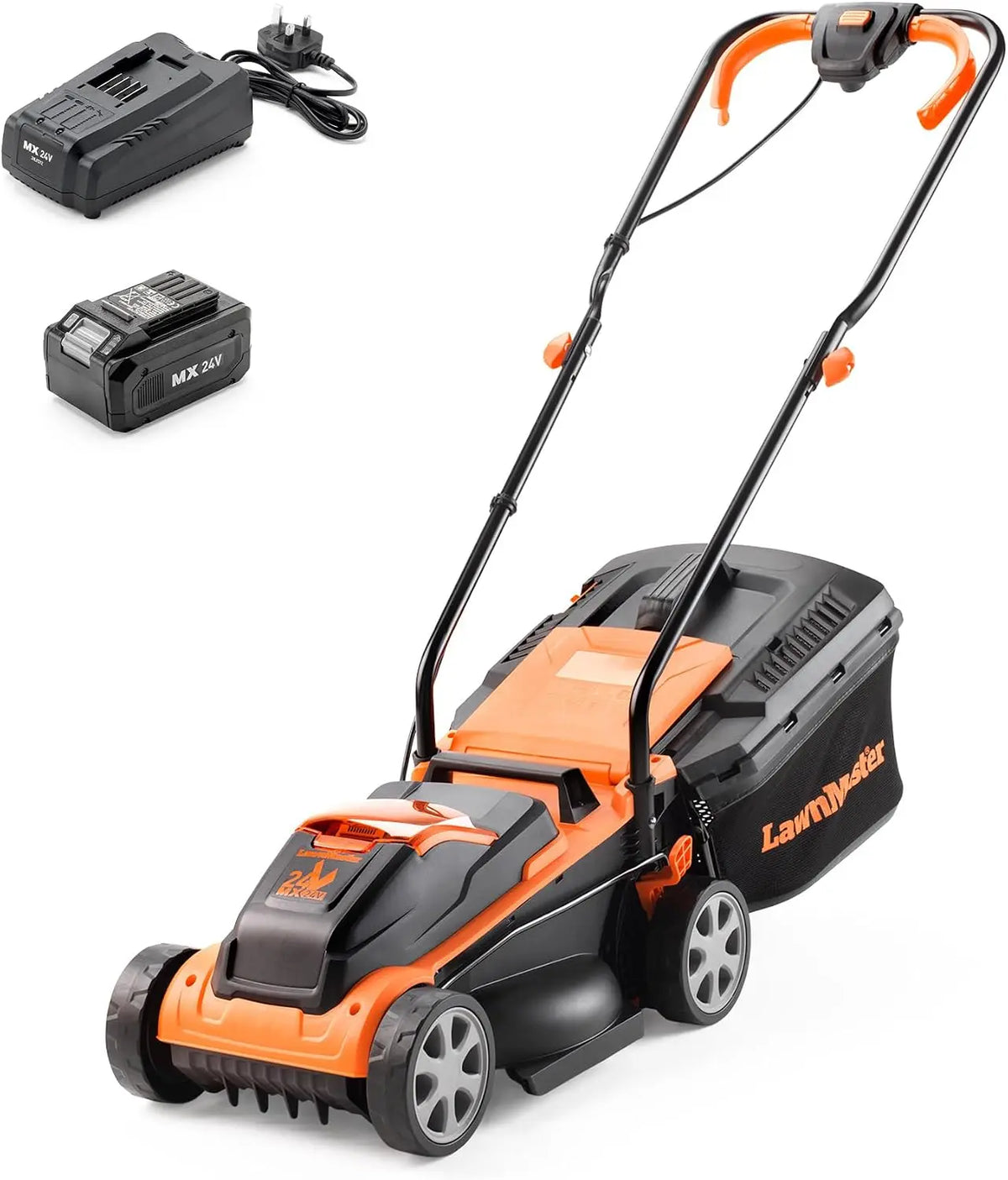 Batteria ricaricabile LawnMaster MX - senza fili - 24 V, 4,0 Ah, 32 cm