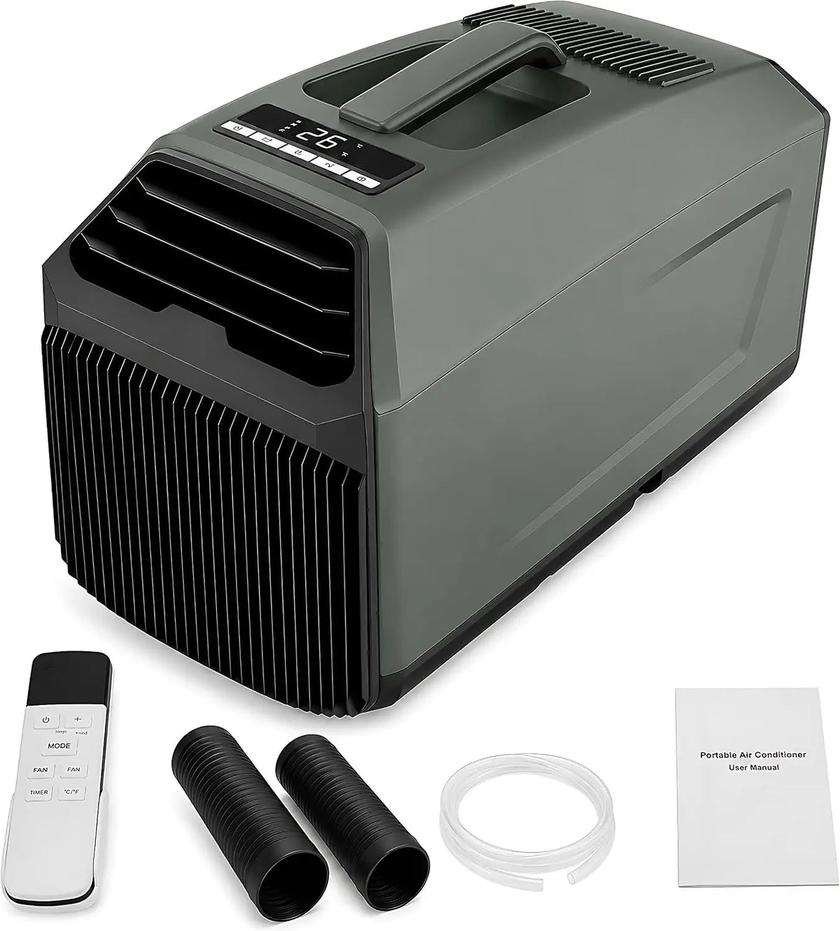 Climatizzatore portatile Aria - portatile, con controllo intelligente - 100 BTU, 500 BTU, 24 V