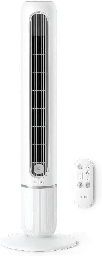 Ventilatore Philips - colore Bianco - con timer, silenzioso - 24 dB