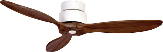 Ventilatore - colore Bianco/Argento/Marrone - 35 W, 132 cm