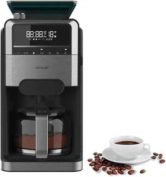 Macinacaffè elettrico Cecotec - colore Argento - regolabile - 1400W, 1.5L