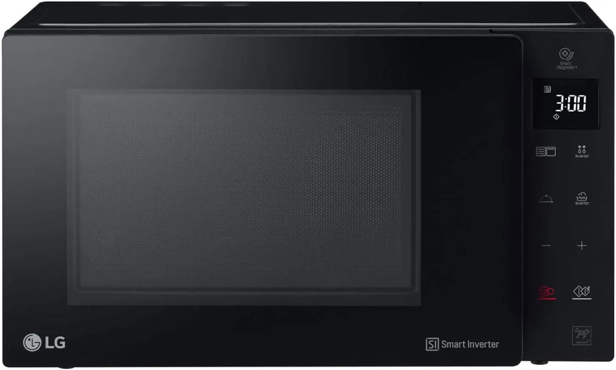 Forno a microonde LG MH7235GPS - colore Nero - con tecnologia inverter, automatico, con controllo intelligente - 1200 W, 32 Litri