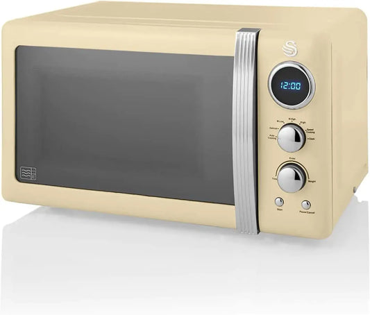 Forno a microonde Swan - colore Bianco - con timer - 20L, 27 cm