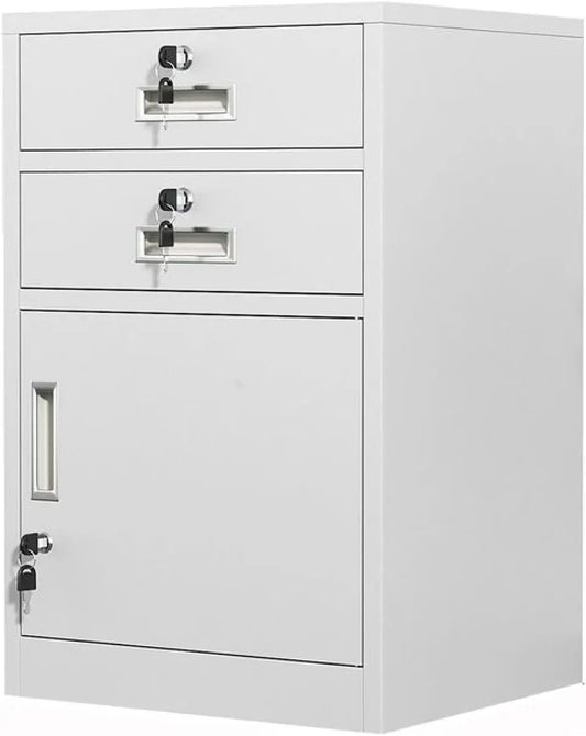 Prodotto per casa e tempo libero Armadietto - colore Bianco - portatile, regolabile