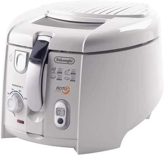 Friggitrice elettrica De'Longhi F28533.W1 - colore Bianco - 1800 W, 1.3 Litri