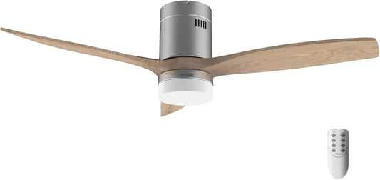 Ventilatore da soffitto Cecotec - con telecomando, con timer, a LED - 40W, 18W, 132cm