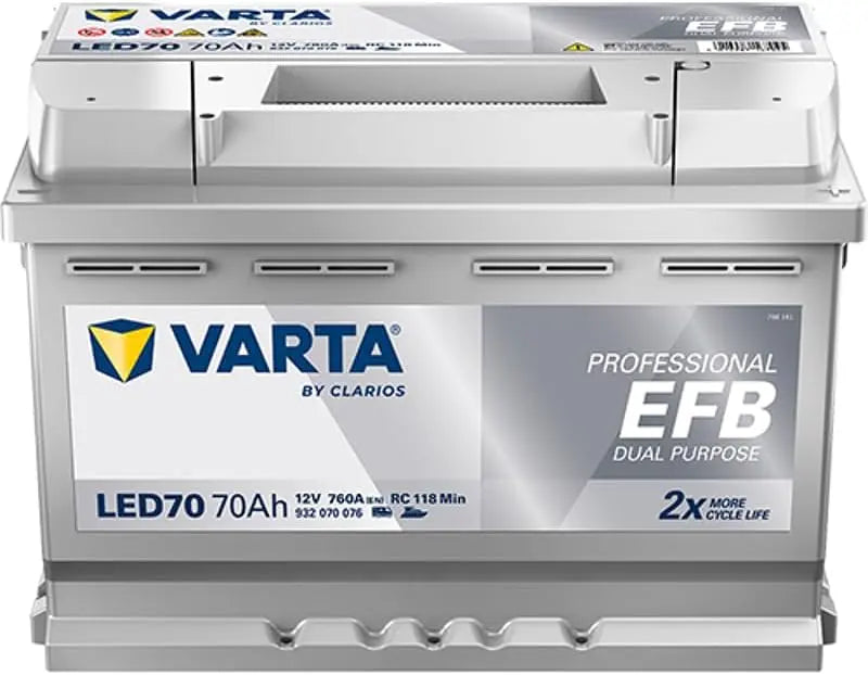 Batteria ricaricabile VARTA - 12V, 70Ah