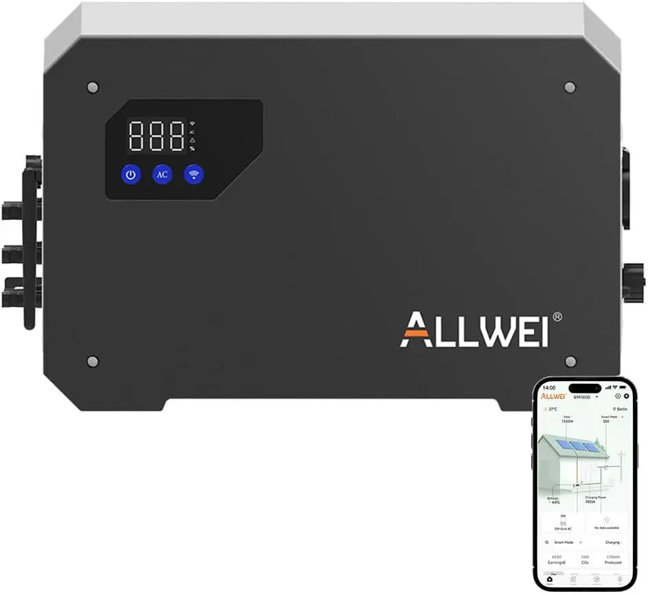 Stazione di alimentazione portatile ALLWEI - per l'alimentazione di dispositivi in mobilità e in emergenza
