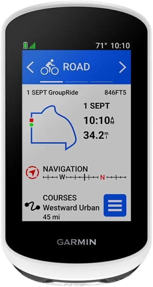 Bicicletta elettrica Garmin - per gli spostamenti e il tempo libero