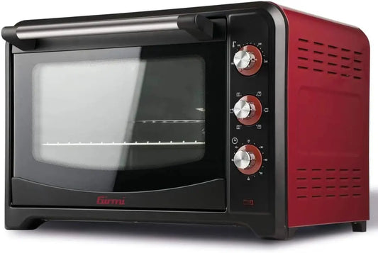 Forno elettrico Girmi FE42 - colore Nero/Argento/Rosso - 2000 W, 42 Litri
