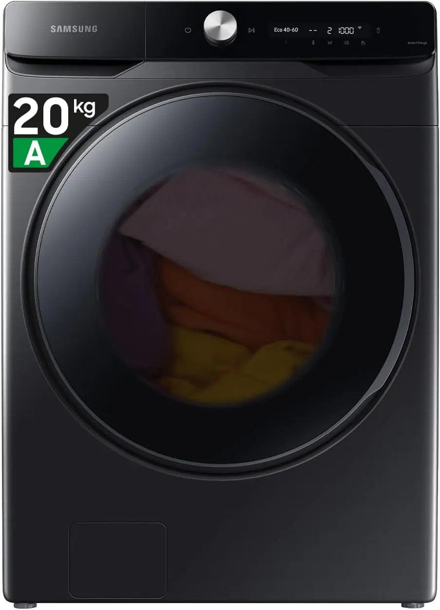 Lavatrice Samsung - colore Nero/Bianco - con Wi-Fi - 68,6l, 20 Kg