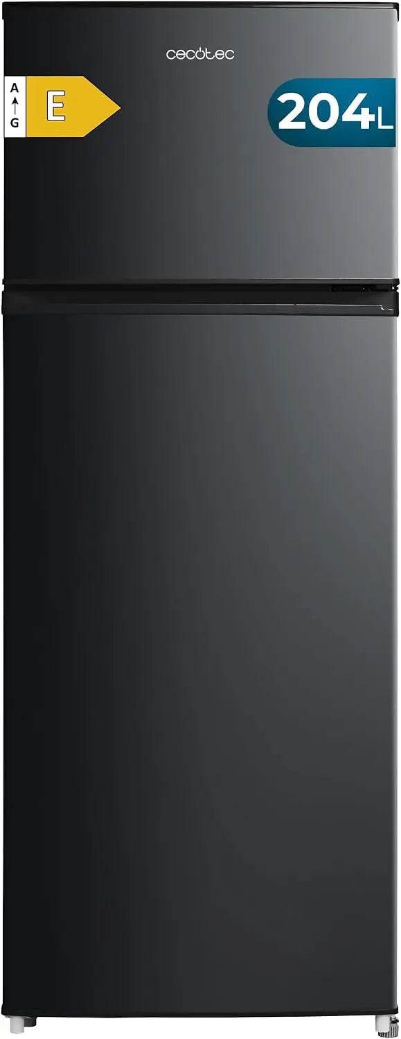 Frigorifero Cecotec - colore Nero - con tecnologia inverter, a LED - 204L, 143 cm, 55 cm