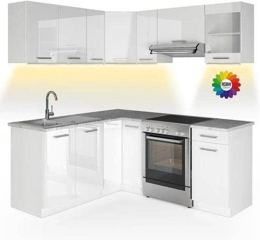 Prodotto per casa e tempo libero Vicco - colore Bianco - a LED - 60 cm