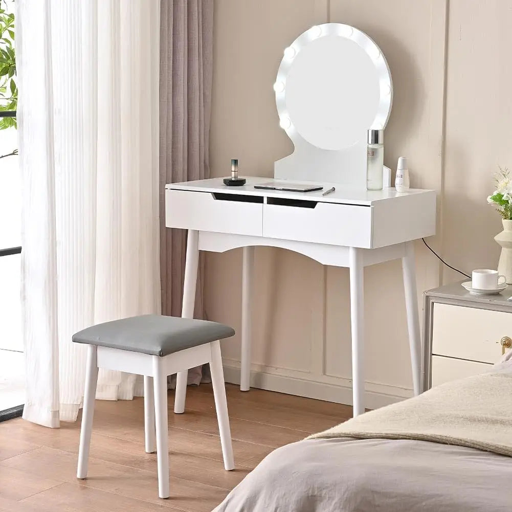 Tavolo Shally - colore Bianco - a LED