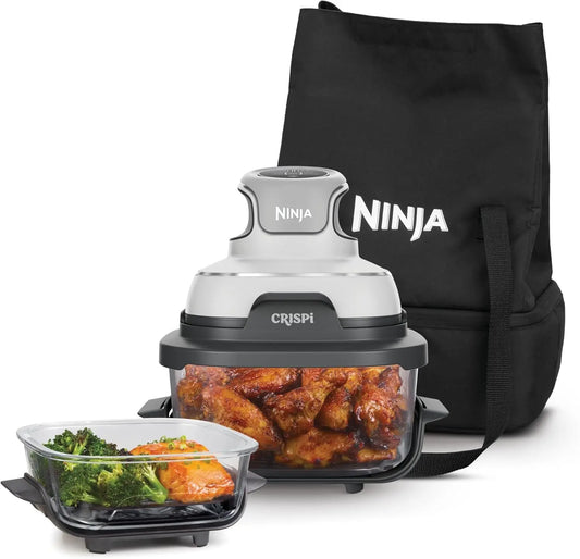 Friggitrice ad aria Ninja - colore Bianco - portatile, multifunzione - 3,8L