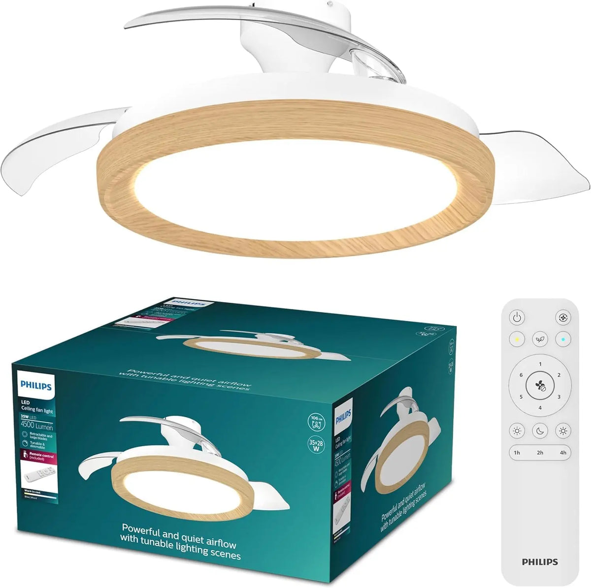 Ventilatore da soffitto Philips - a LED