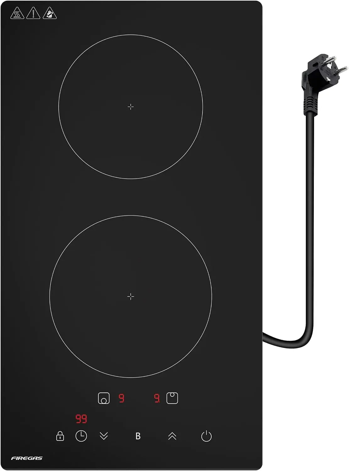 Piano cottura a induzione FIREGAS - 3700W