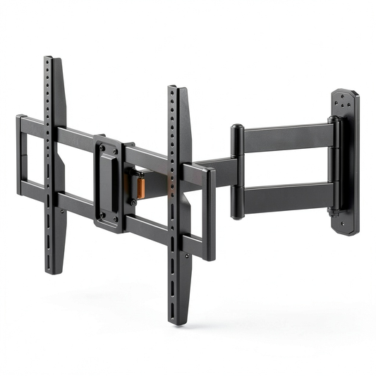 Perlegear Supporto TV a Muro Estensibile per TV 32-75 Pollici, Girevole e Inclinabile, VESA 600x400mm