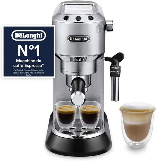 Macchina da caffè De'Longhi - colore Argento - 15 cm