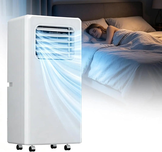 Climatizzatore portatile - colore Bianco - con telecomando, con timer, con display digitale - 12000 BTU