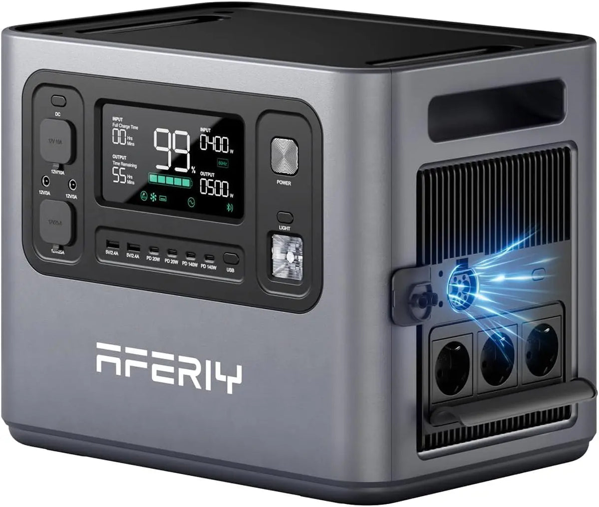 Stazione di alimentazione portatile AFERIY 2800W - portatile - 2800W, 10240Wh