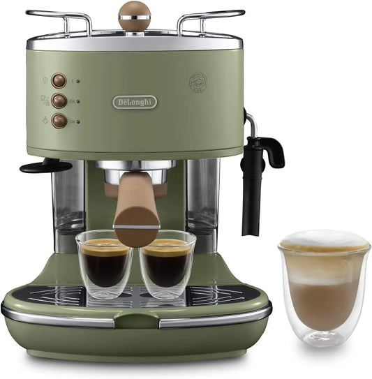 Macchina da caffè De'Longhi - colore Argento/Verde - automatico - 1,4L