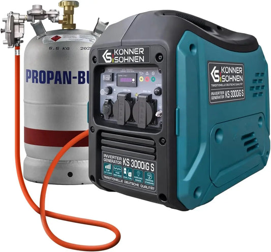Generatore di corrente Könner&Söhnen 3000iG - con tecnologia inverter - 3,3 kW
